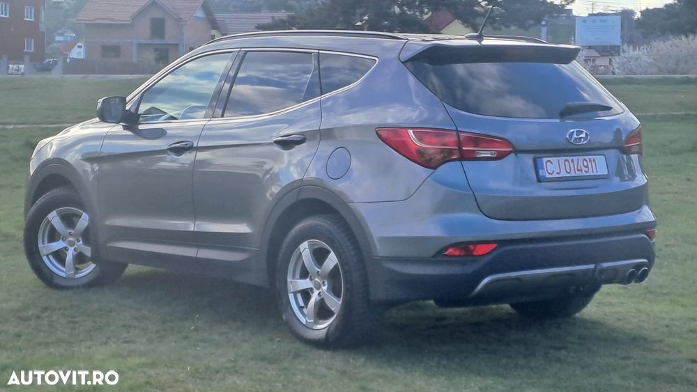 Hyundai Santa Fe blue 2.0 CRDI 4WD Premium - 13