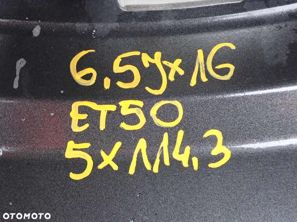 FELGI ALUMINIOWE MAZDA 6,5JX16 ET 50 5X114,3 - 8
