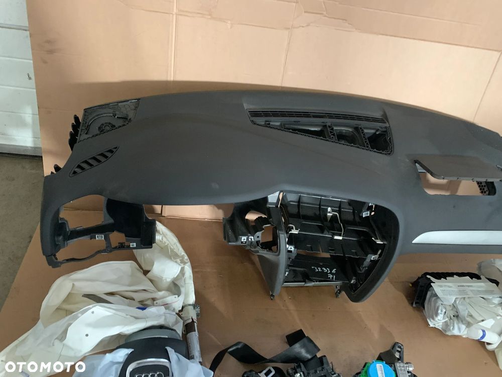 Konsola poduszki pasy AIRBAG zestaw do regeneracji Audi A4 B8 - 2