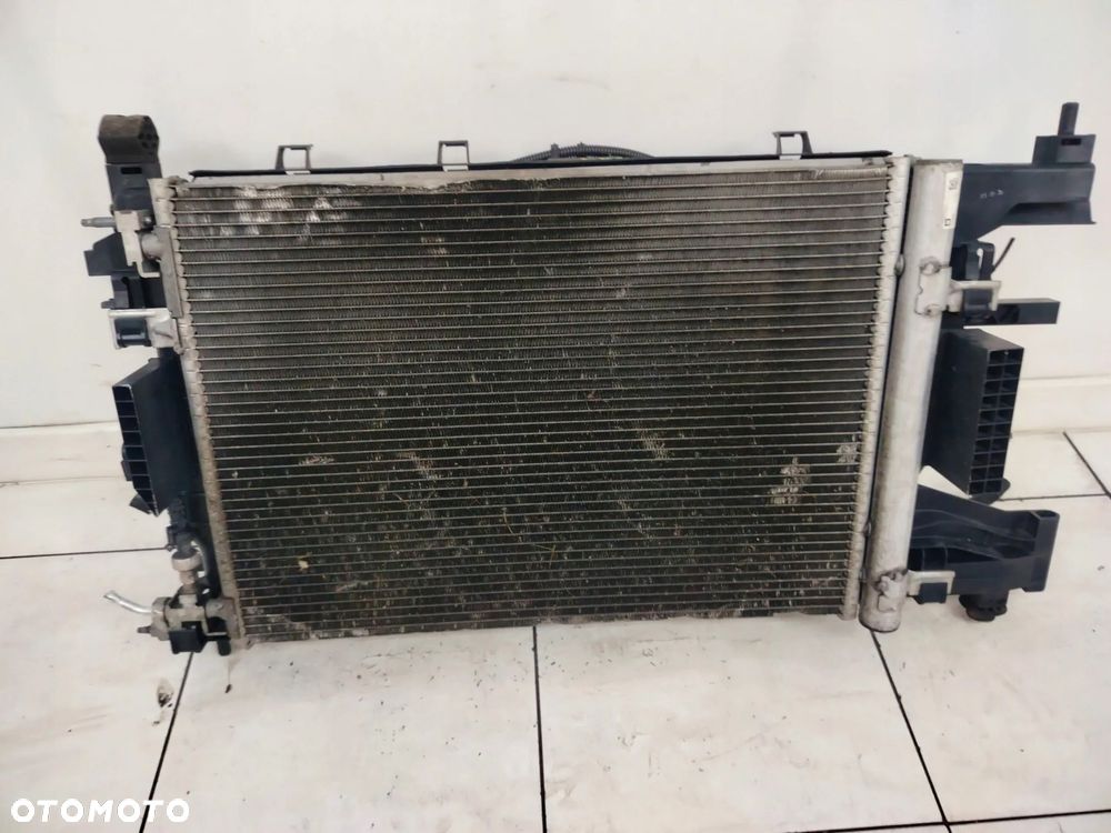 OPEL ASTRA J LIFT 12R- KOMPLET CHŁODNIC WENTYLATOR 1.6 BENZYNA - 4