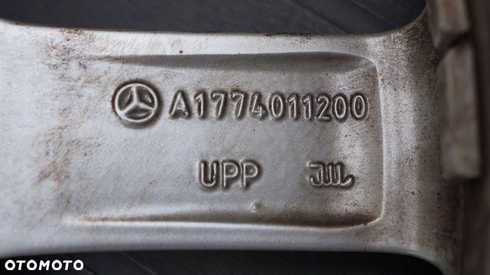 MERCEDES A B KLASA CLA 17 cali FELGI aluminiowe FELG A1774011200 - 7