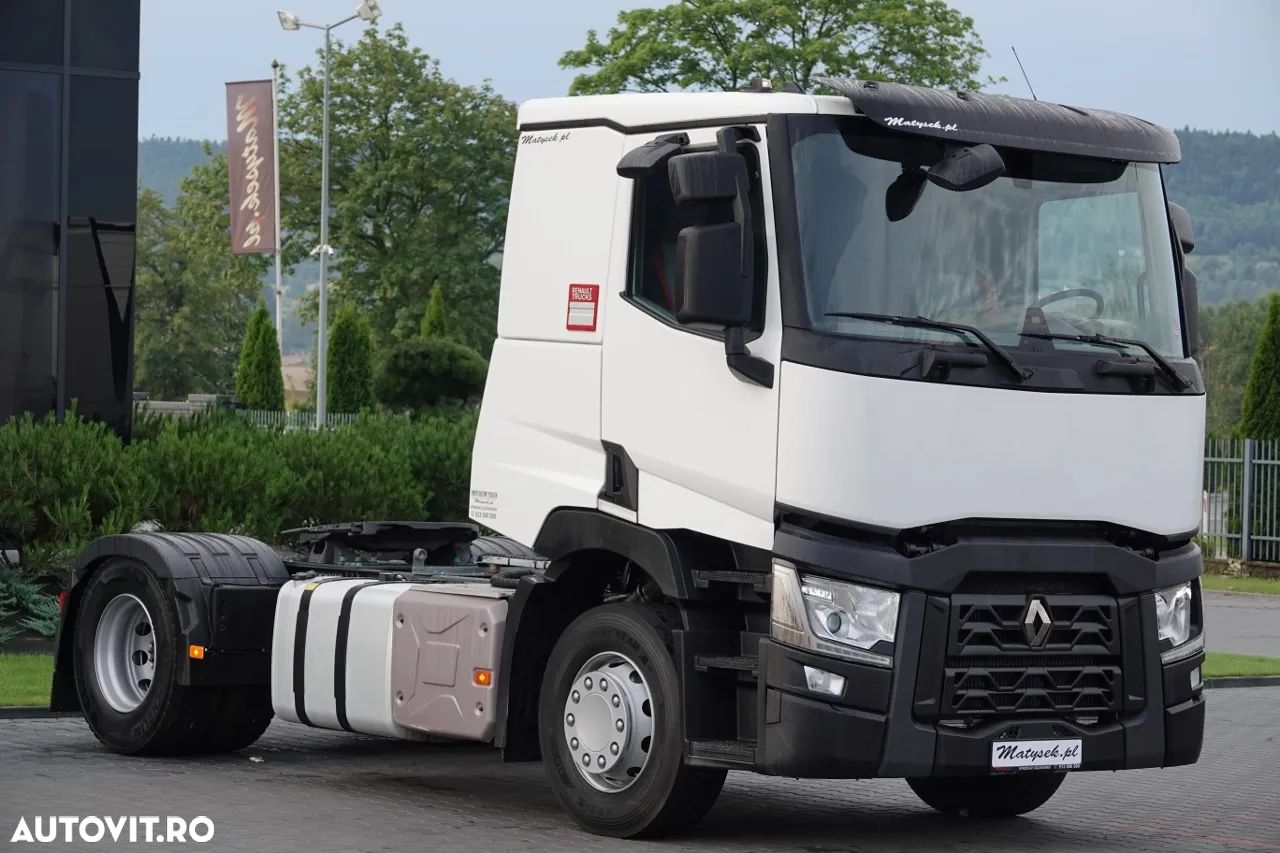 Renault T 430 / CABĂ JUSĂ / HIDRAULICĂ DE BASCULARE / GREUTATE: 6.700 KG / 250.000 km. - 1