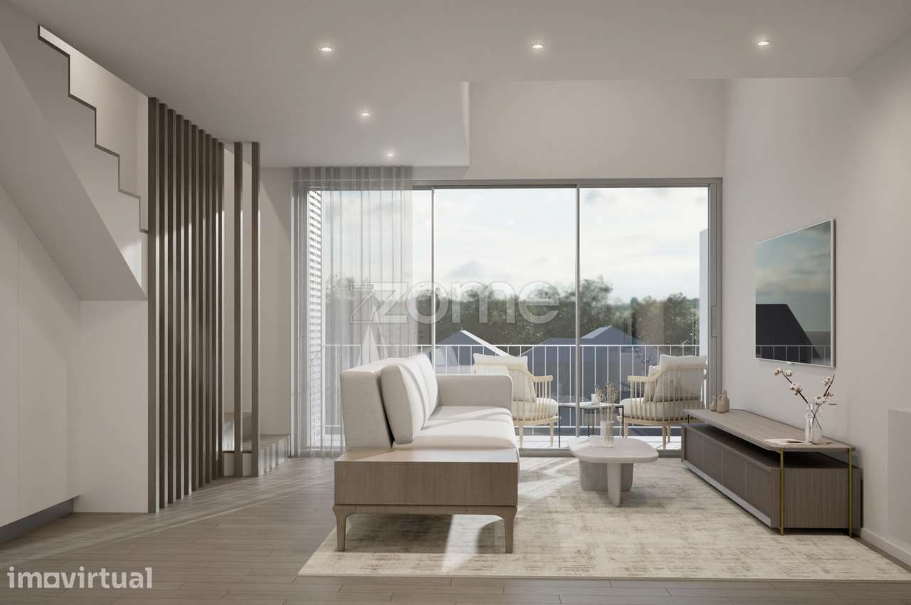 Penthouse T1 Duplex com Terraço e Varanda a Poente, a 5min do Porto - Grande imagem: 3/15