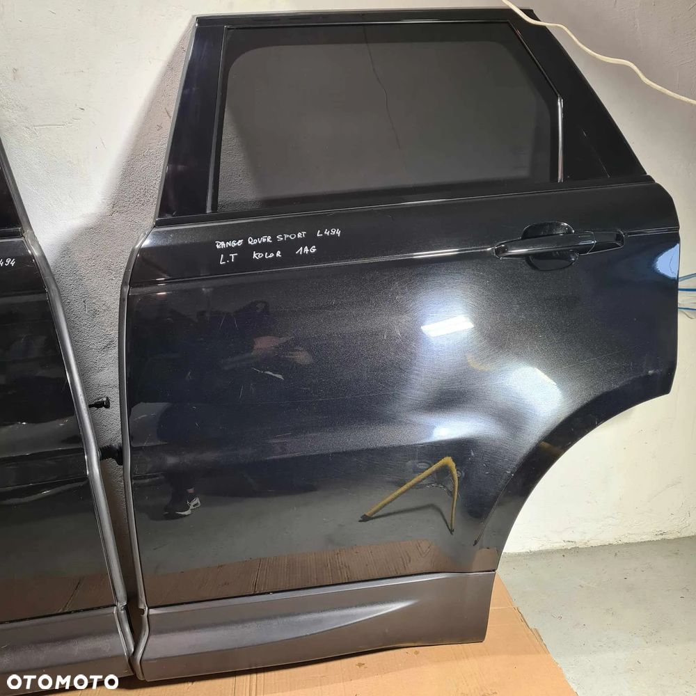RANGE ROVER SPORT L494 DRZWI TYLNE TYŁ PRAWE 1AG SANTORINI BLACK - 5