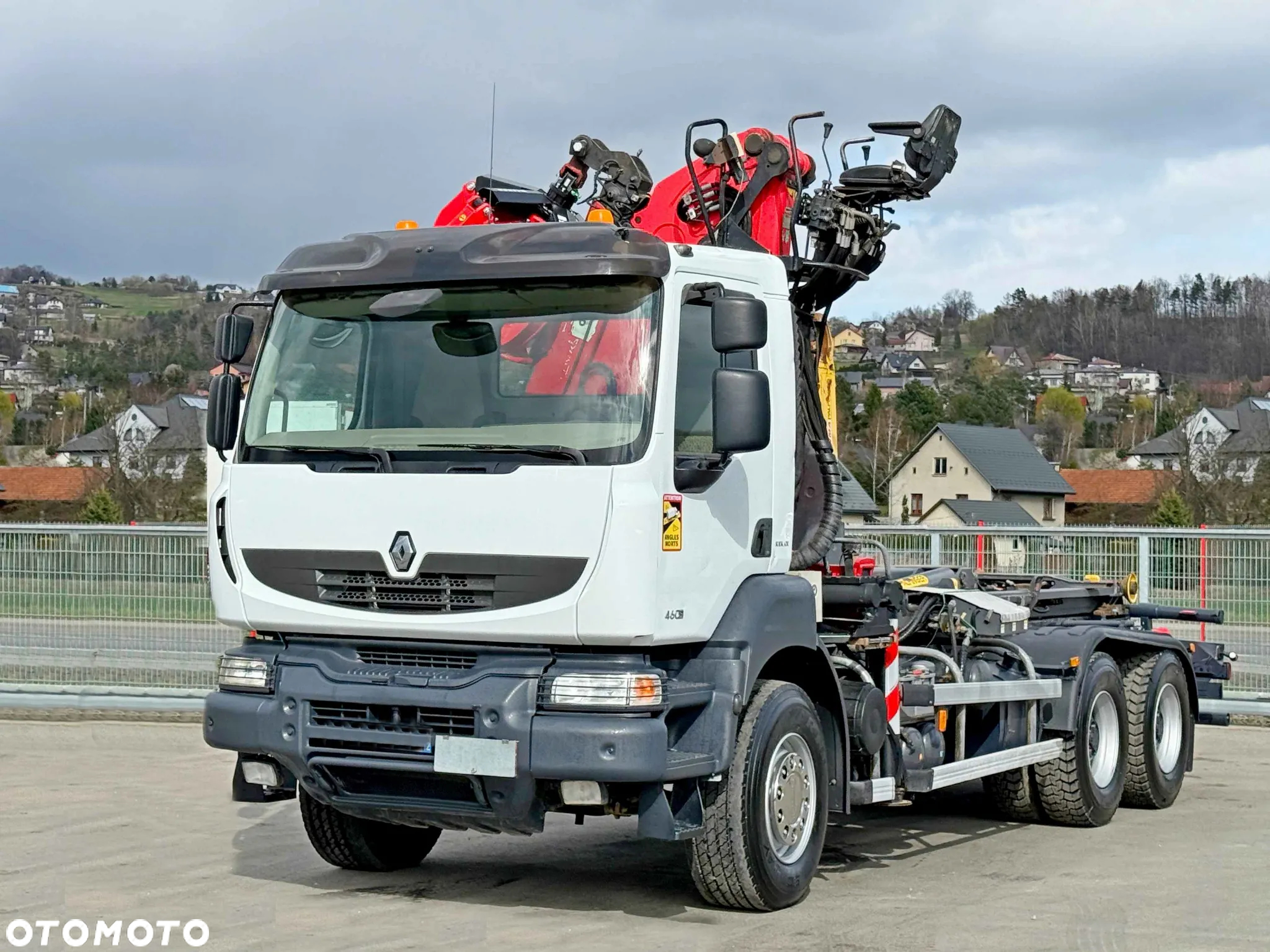 Renault KERAX 460 DXI * HAKOWIEC + EPSILON Q170Z69 * STAN BDB * 6x4 - 2