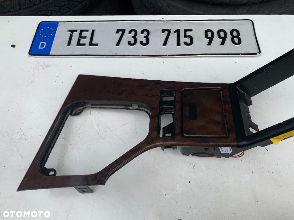 Dekor ramka tunelu środkowego drewno Bussines Exclusive Bmw e39 - 5