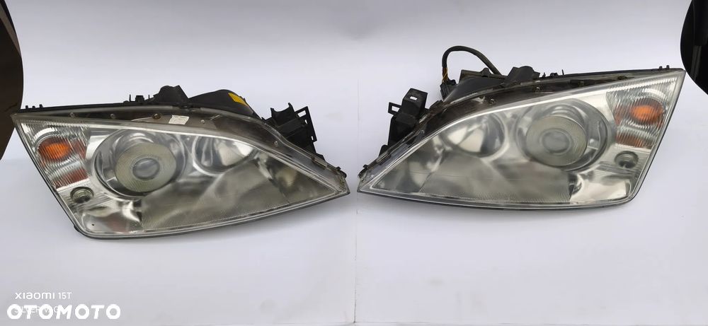 Lampy przednie Ford Mondeo MK3 Xenon kompletne ksenon przetwornica komplet lewa prawa przód - 1