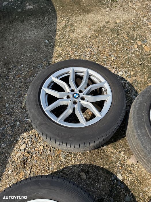 jante originale pe 19 bmw x5 g05 x6 g06 anvelope vara 265 50 r19 - 5