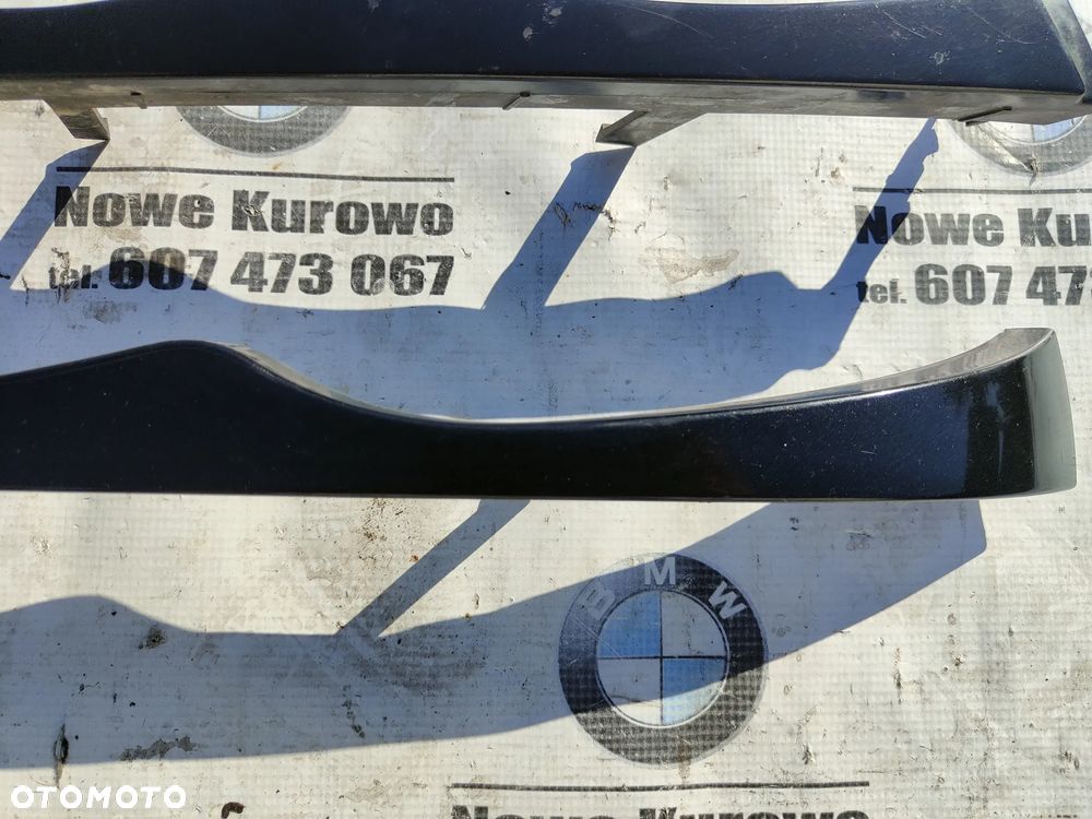 BMW E46 Sedan Kombi Lifting brewka listwa pod lampę lewa prawa Black Sapphire 475/9 - 4