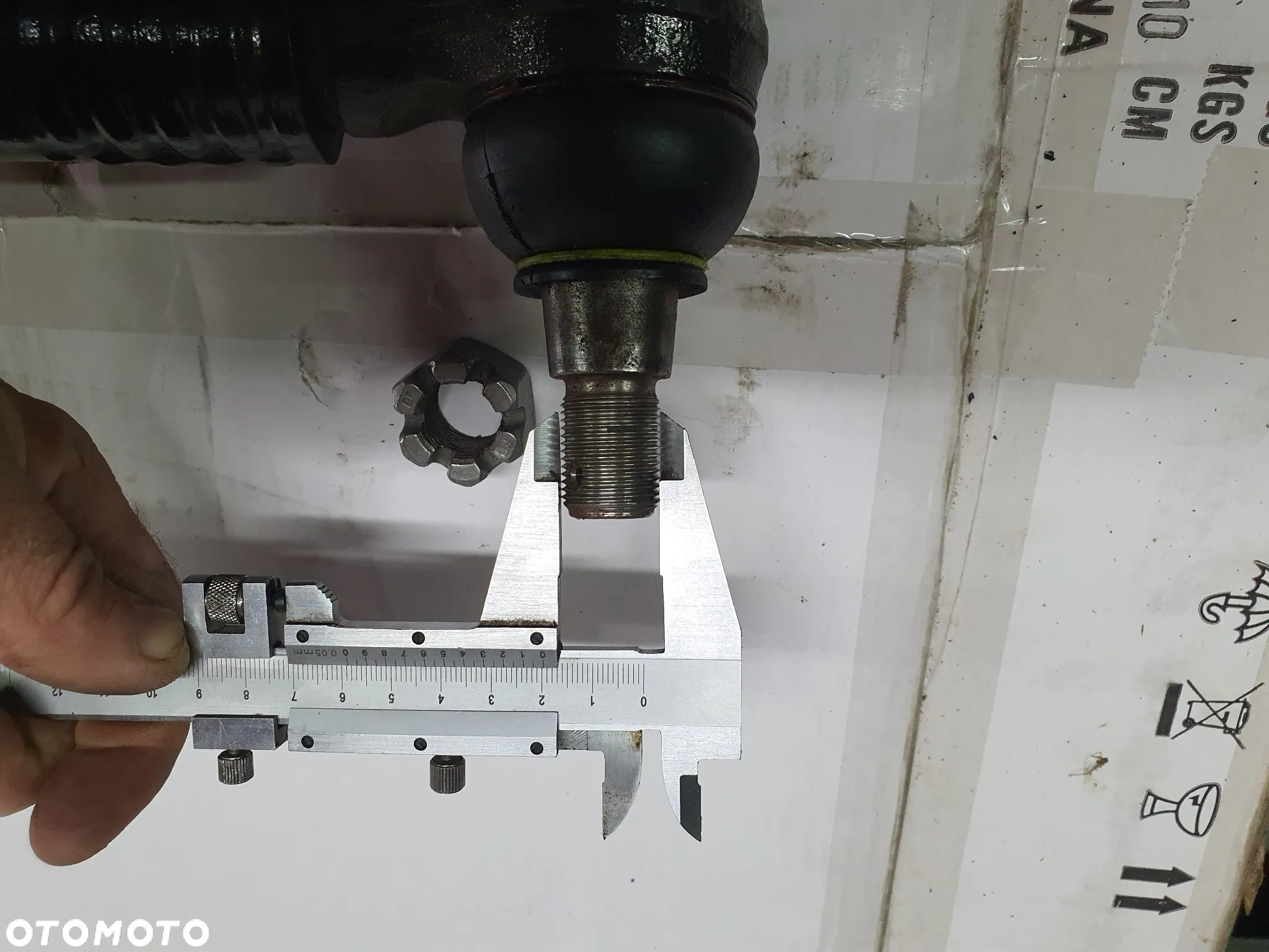 Drążek kierowniczy 824 mm Volvo FM FM12 22159734 21106933 20375787 - 5