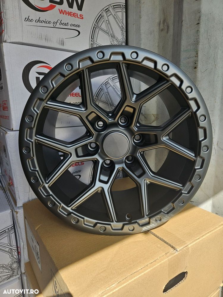Set Jante 17 4x4 Toyota Hilux,Land Cruiser,Mitsubishi L200,Ford Ranger ET -12 - 4