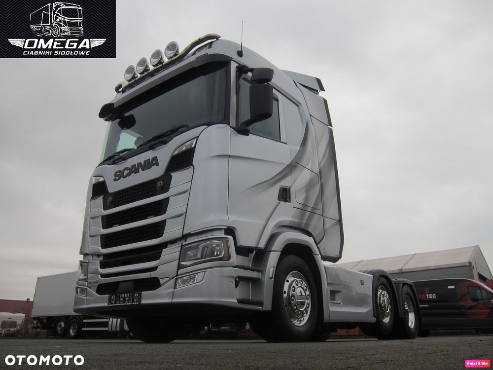 Scania S 500 // S500 // 500S / 6X2 PUSHER 70 Ton / poduszki przód // Full LED // Spr Z Niemiec - 24