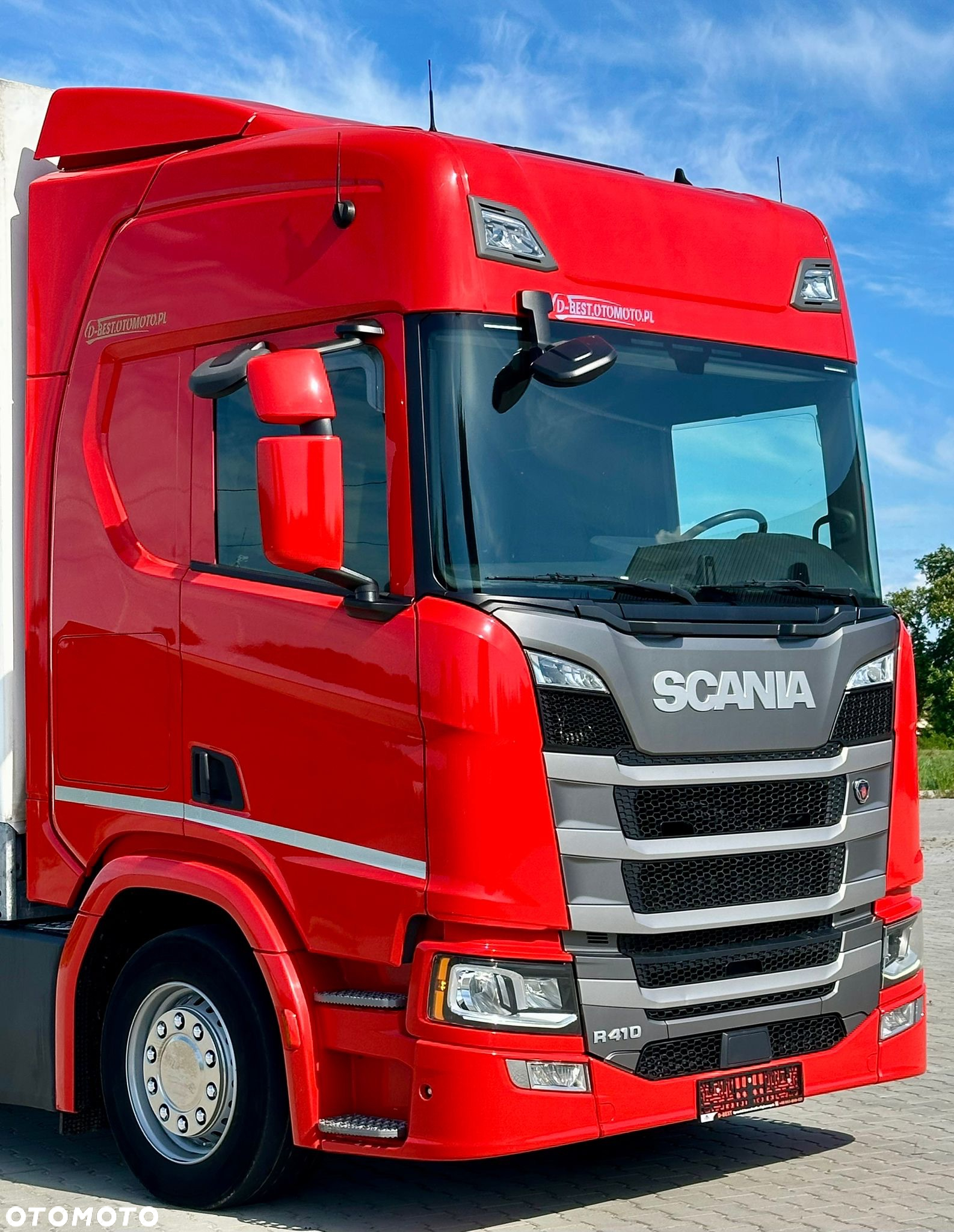 Scania R410 / FIRANKA / 21 EUROPALET / 8.5 M DŁUGOŚCI / 6x2 / PODWIESZANA I SKRĘTNA OŚ / AUTOMAT / SYPIALKA / 12.2020 ROK - 8
