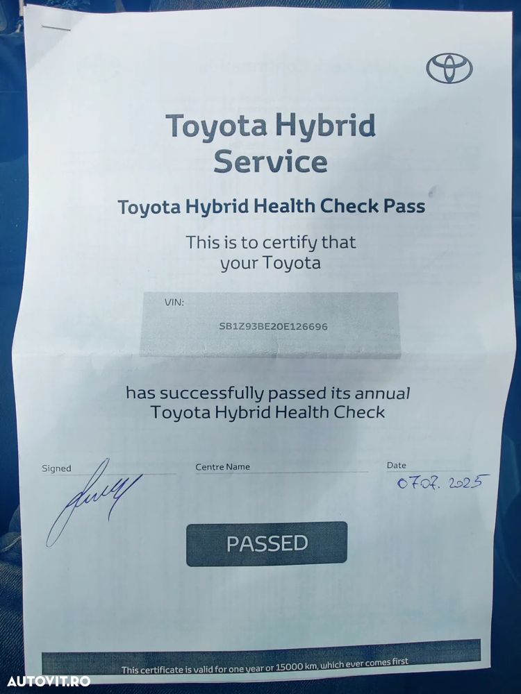 Toyota Corolla 1.8 HSD Eco - 15