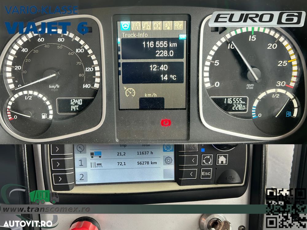 Mercedes-Benz Atego 1323/Faun Viajet/ Maturatoare-Euro 6 - 11
