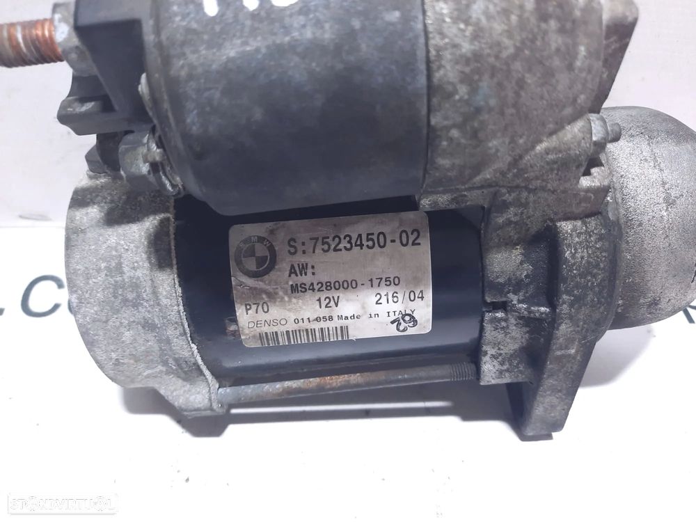 MOTOR ARRANQUE BMW SERIE 1 E87 116i 1.6i 16V 115CV N45B16A 12417523450 7523450 SERIE 1 E81 E82 E88 SERIE 3 E90 E91 E92 E93 SERIE 5 E60 E61 X1 E84 X3 E83 Z4 E85 E86 - 6