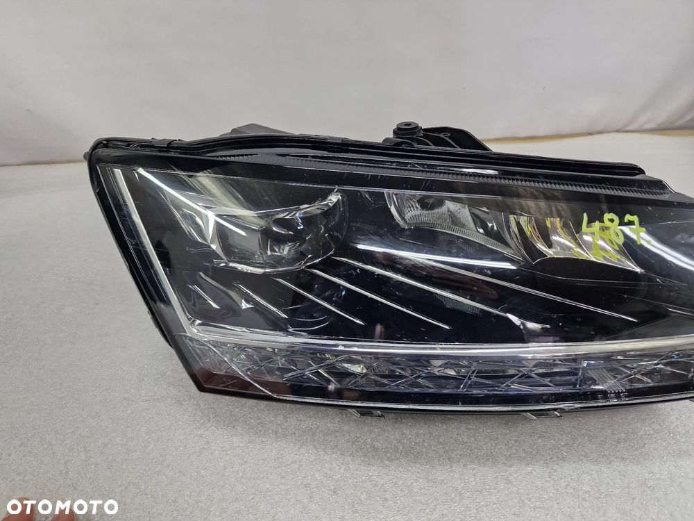 SKODA FABIA 3 III LIFT 18- PRAWA LAMPA PRZEDNIA PRZÓD FULL LED , NR 6V1941016F , NR AUKCJI LA487 - 6