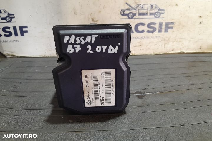 Pompa ABS 3AA614109AP 3AA614109AP Volkswagen VW Passat B7 [2010 - 201 - 1