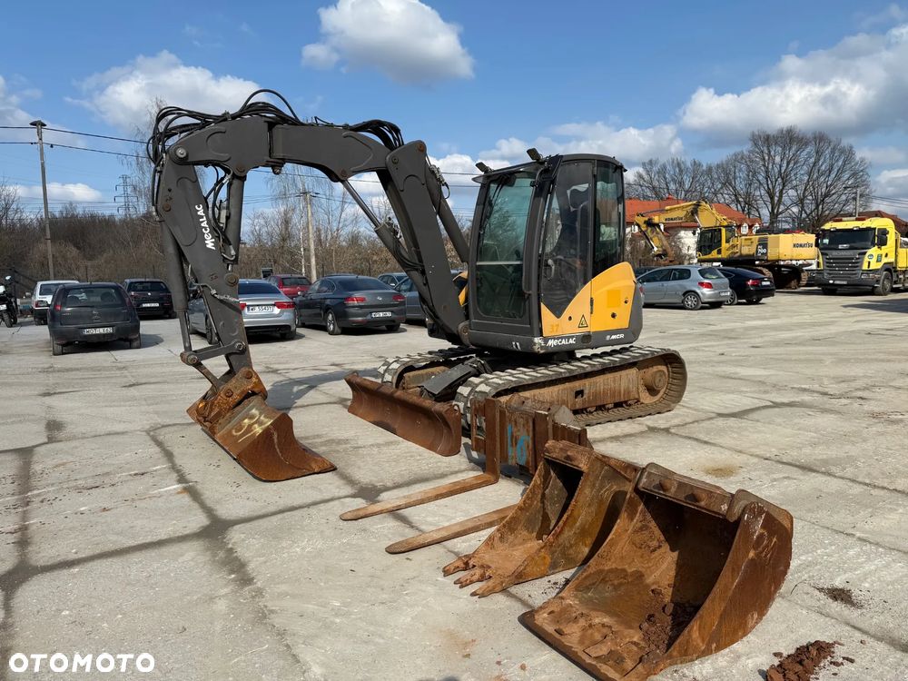 Mecalac 8MCR / Komplet Łyżek -Widły / 8 ton - 1