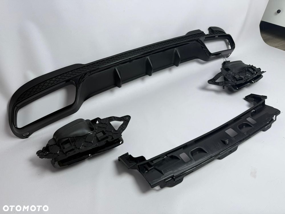 Dyfuzor Tylny Mercedes W212 Dokładka Tylna 13/16 AMG Czarny Połysk - 6