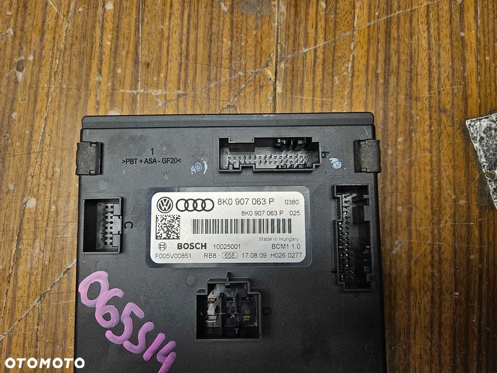 Moduł 8K0907063P Sterownik Komputer Komfortu Audi A4 B8 A5 Q5 Europa - 3