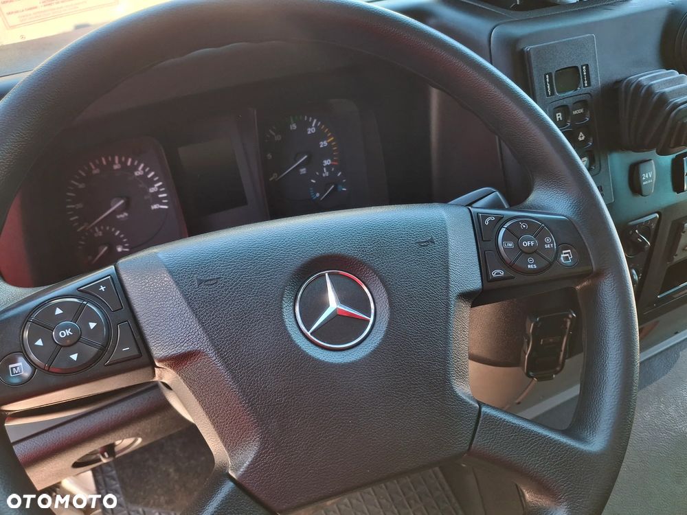 Mercedes-Benz Econic 1830 Śmieciarka FAUN VR5 LEV Euro 6 Zawieszenie Poduszki Światła Dzienne LED 4 Miejsca Tempomat - 19
