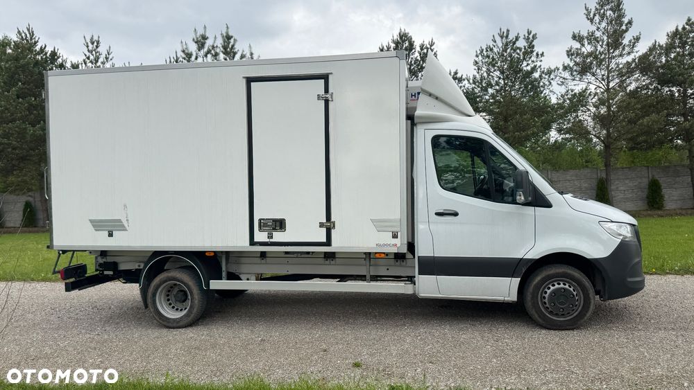 Mercedes-Benz MB Sprinter, Salon Polska, automat, Chłodnia na bliźniaku 519! - 5