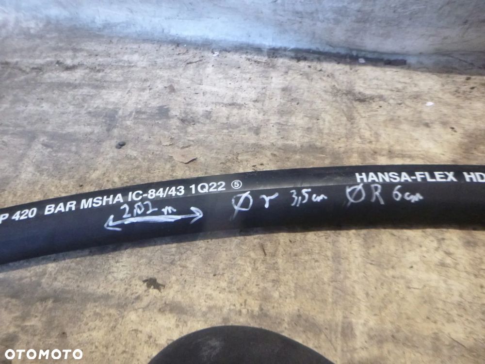 wąż hydrauliczny hansa flex 2m x 3,5cmx6cm hd740 sae100 r15 38 wp420 ic-84 43 - 3