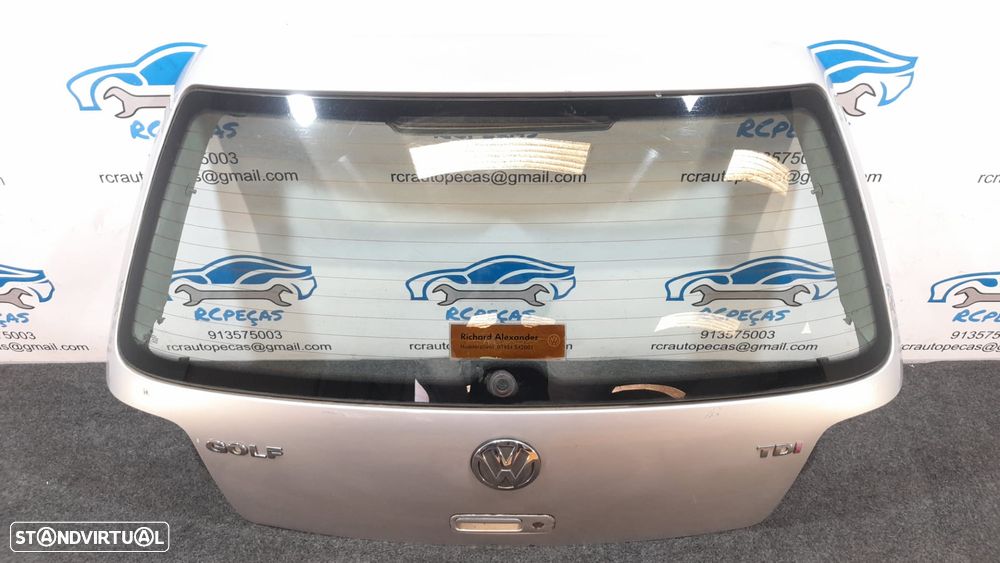 PORTA TAMPA MALA VW VOLKSWAGEN GOLF IV 4 MK4 1J 1J1 1J6827025G 1J6827025 FECHO PUXADOR MOTOR VIDRO 3º STOP - 3