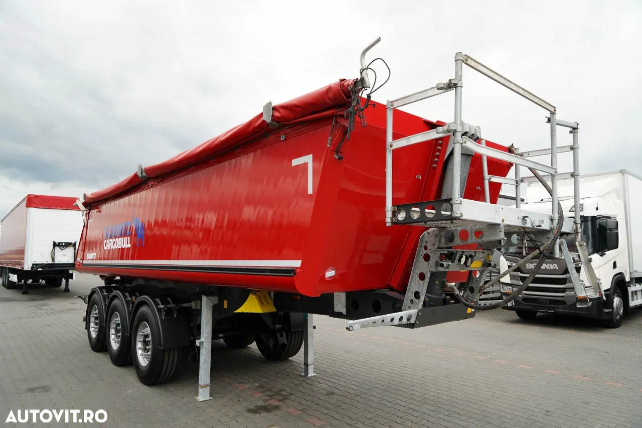 Schmitz Cargobull BASCULĂ / ALUMINIU / 24 m3 / 2021 / ANVELOPE 100% / GREUTATE: 5100 KG / AXĂ RIDICATĂ - 2