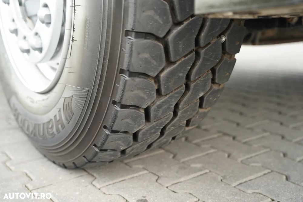 Renault C 430 / 6x4 / BASCULĂ CU 2 LATE / CUPLĂ HIDRAULICĂ + FASSI F155.A0.22 HDS / RADIOCOMANDĂ / ROTATOARE / CUPĂ / EURO 6 / - 23