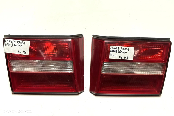 LAMPA TYŁ PRAWA LEWA WEWNĘTRZNA LANCIA KAPPA 1994-