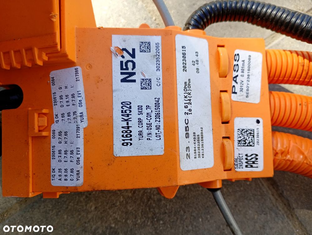 GNIAZDO PORT ŁADOWANIA HYUNDAI KONA ELECTRIC I EV 64 kWh 91684-K4520 - 6