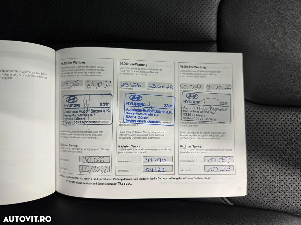 Hyundai Santa Fe Plug-in Hybrid 1.6 l 265 CP 4WD 6AT Luxury - 23