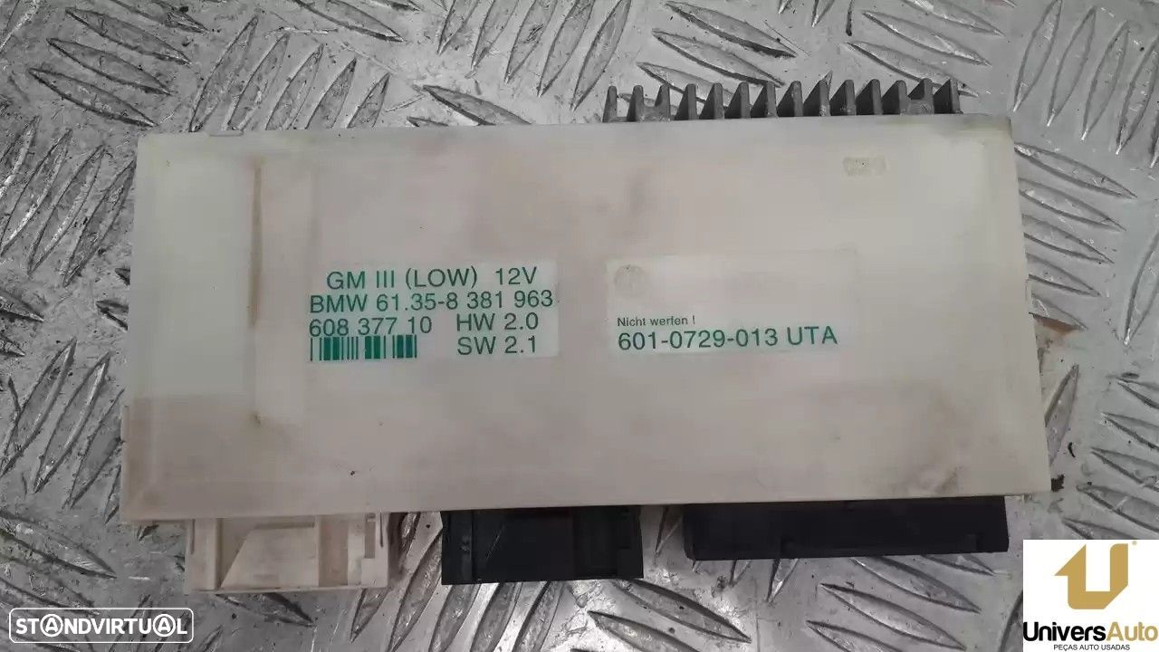 CENTRALINA LUZES BMW 5 2003 -61358381963 - 1