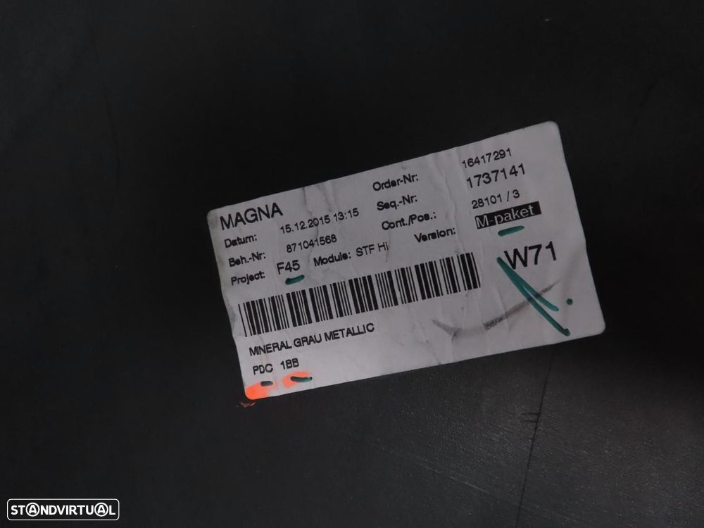 Parachoques Pack M Trás Usado / Original BMW 2 Active Tourer (F45) 51128063338 /... - 6