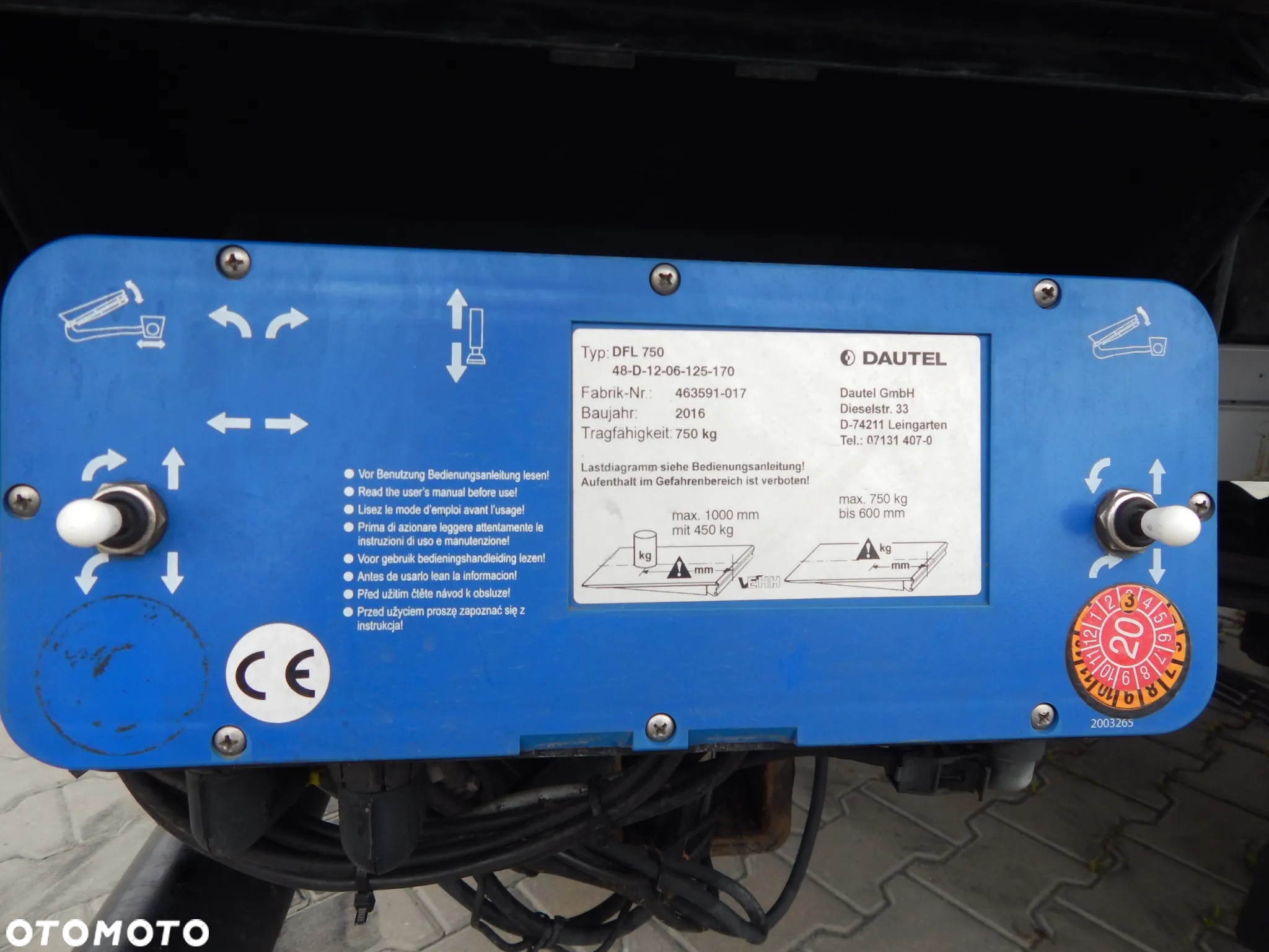 Mercedes-Benz Sprinter 316 LIFT CDI Max Rama Kontener Winda - 12