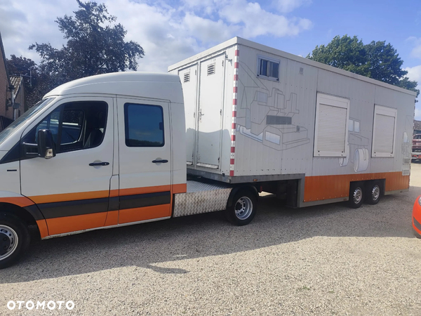 Mercedes-Benz Mercedes-Benz Sprinter 518 + NACZEPA VELDHUIZEN P33-4 Ala Kamper