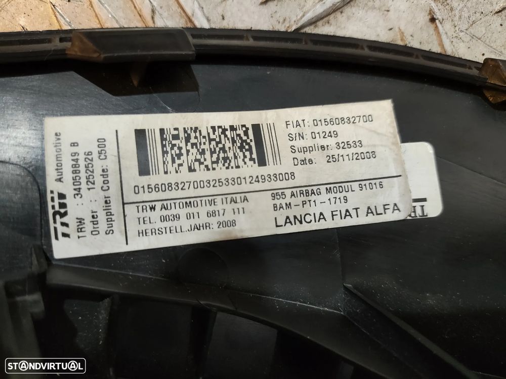 CONJUNTO KIT AIRBAGS TABLIER ALFA ROMEO MITO 955 - 21
