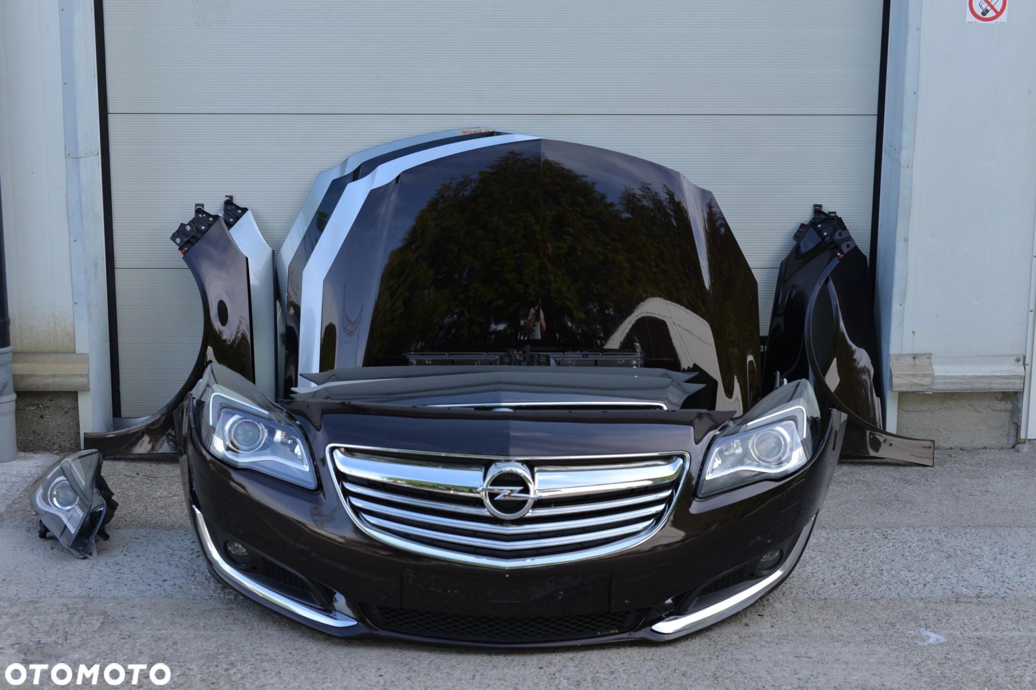 MASKA BŁOTNIK ZDERZAK GRILL LAMPA H7 XENON PAS BELKA OPEL INSIGNIA A LIFT - 1