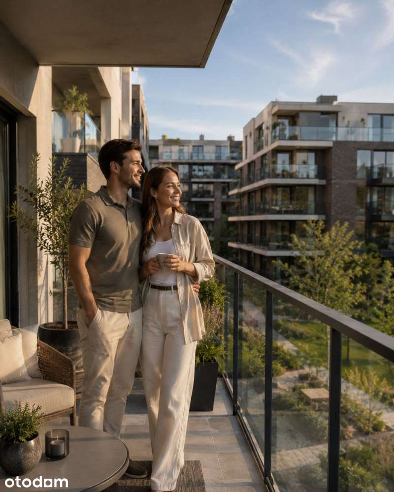 Przestronny apartament na Mokotowie - bezpośrednio