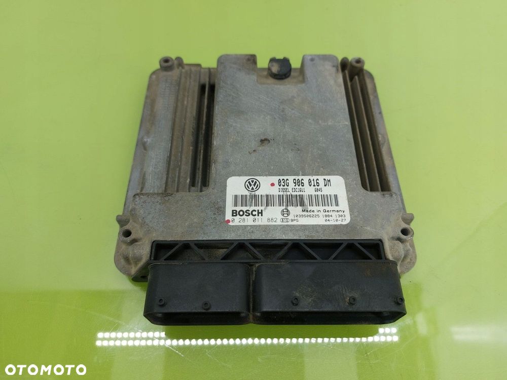 Komputer sterownik silnika VW Caddy III 2004-2010 03G906016DM 0281011882 - 1