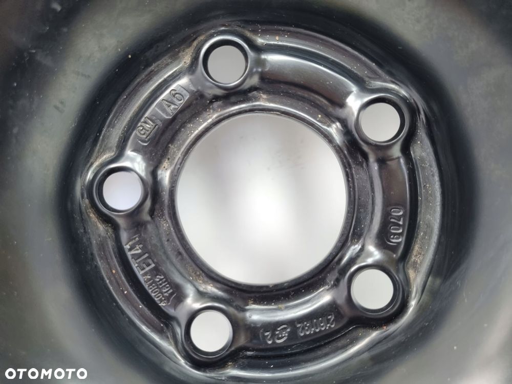 KOŁO DOJAZDOWE Opel Vectra C Astra H 115/70 R16 2160132 5x110 jak nowa - 3