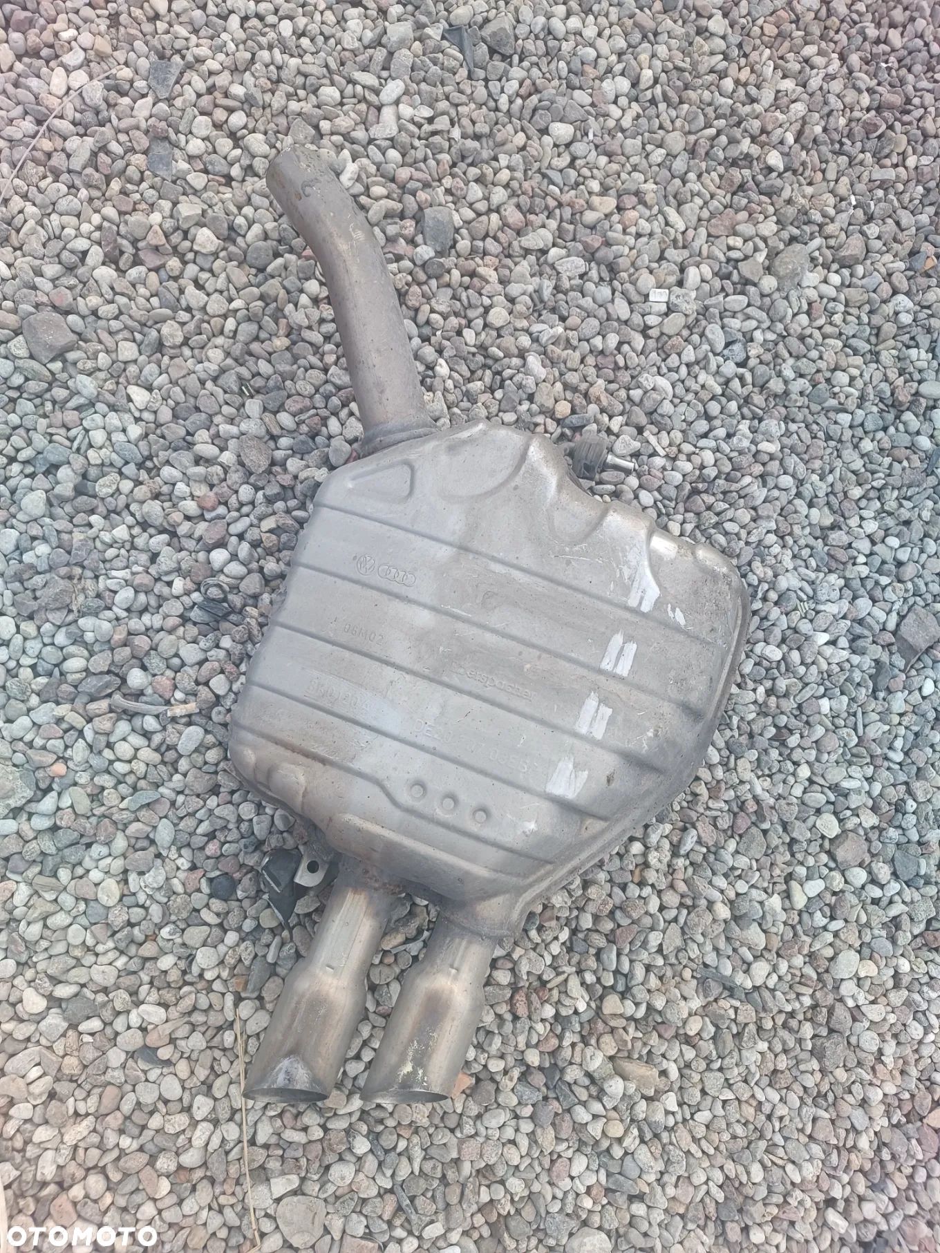 AUDI A4 B8 A5 KONCOWY TŁUMIK RURA WYDECHOWA 2.0 TDI  8K0120A - 1