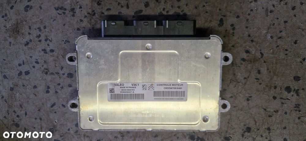 CITROEN C3 II 1.4 STEROWNIK SILNIKA 9675916480 - 2
