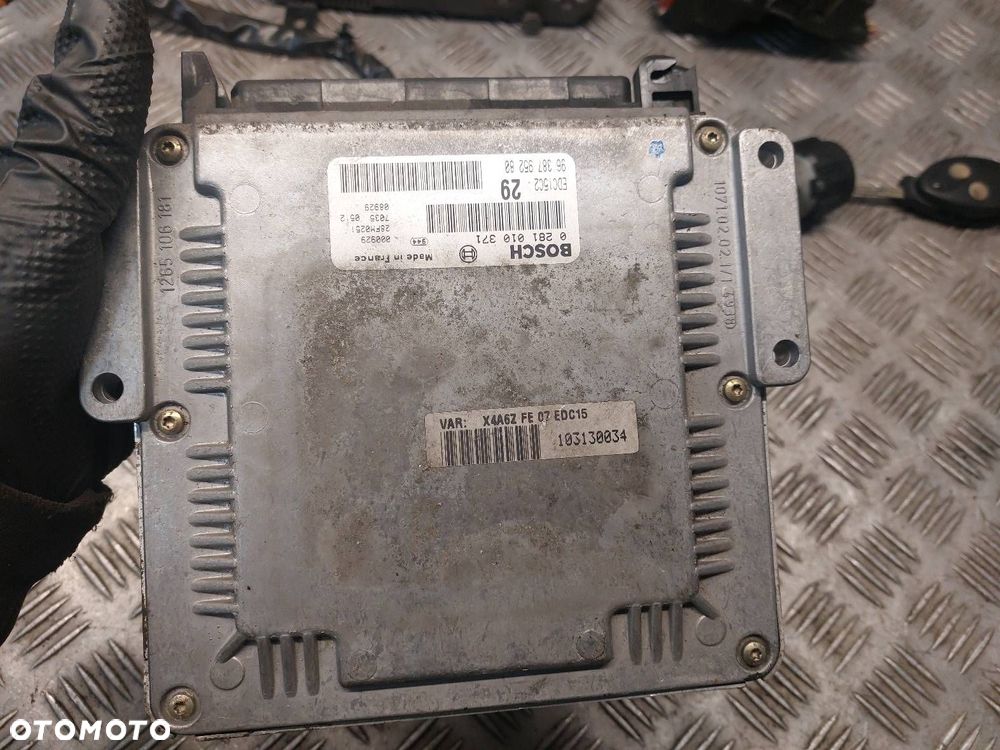 ZESTAW STARTOWY CITROEN C5 I 9638795280 9643241980 9643100980 - 3