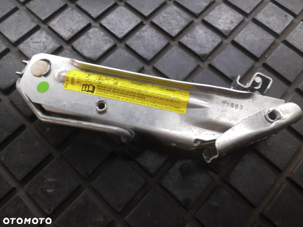 AUDI A4 B6 PODNOŚNIK SAMOCHODOWY LEWAREK 8E0011031C ORYGINAŁ 1020KG  POSIADAM 3 SZT - 5