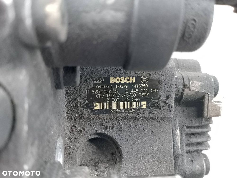 POMPA WTRYSKOWA RENAULT MEGANE II 8200256255  8200342594 0445010087  BOSCH - 2