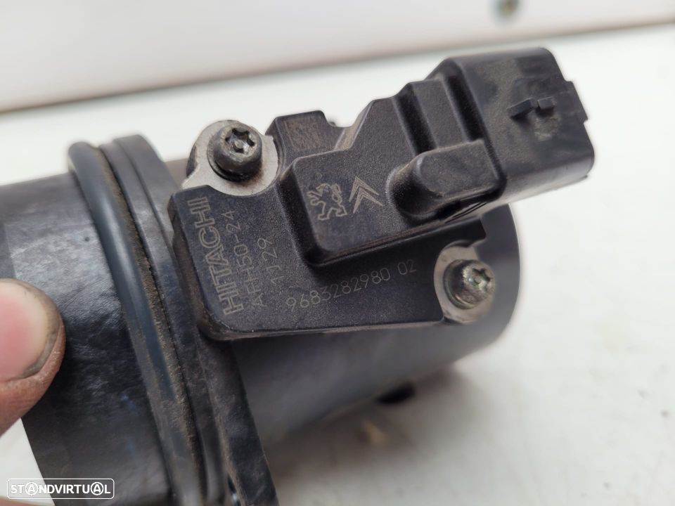 MEDIDOR DE MASSA DE AR / MAF HITACHI | REF. AFH50-24 1129 9683282980 02 | CITROËN C4 II / 2 1.6 HDI; - 4