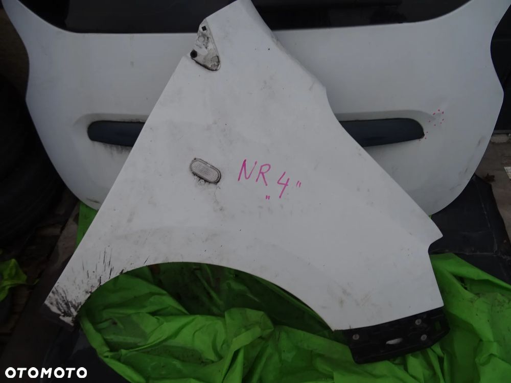 DACIA LODGY DOKKER BLOTNIK PRAWY NR 4 BIALY LADNY ZDROWY INNE CZESCI